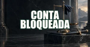Balança de bronze e espada sobre mármore escuro, metáfora de disputa com a bet autorizada
