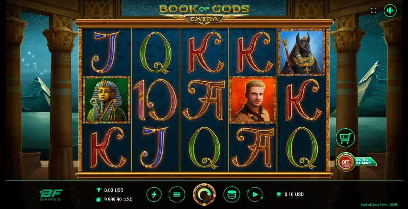 Jogo base de Book of Gods Extra