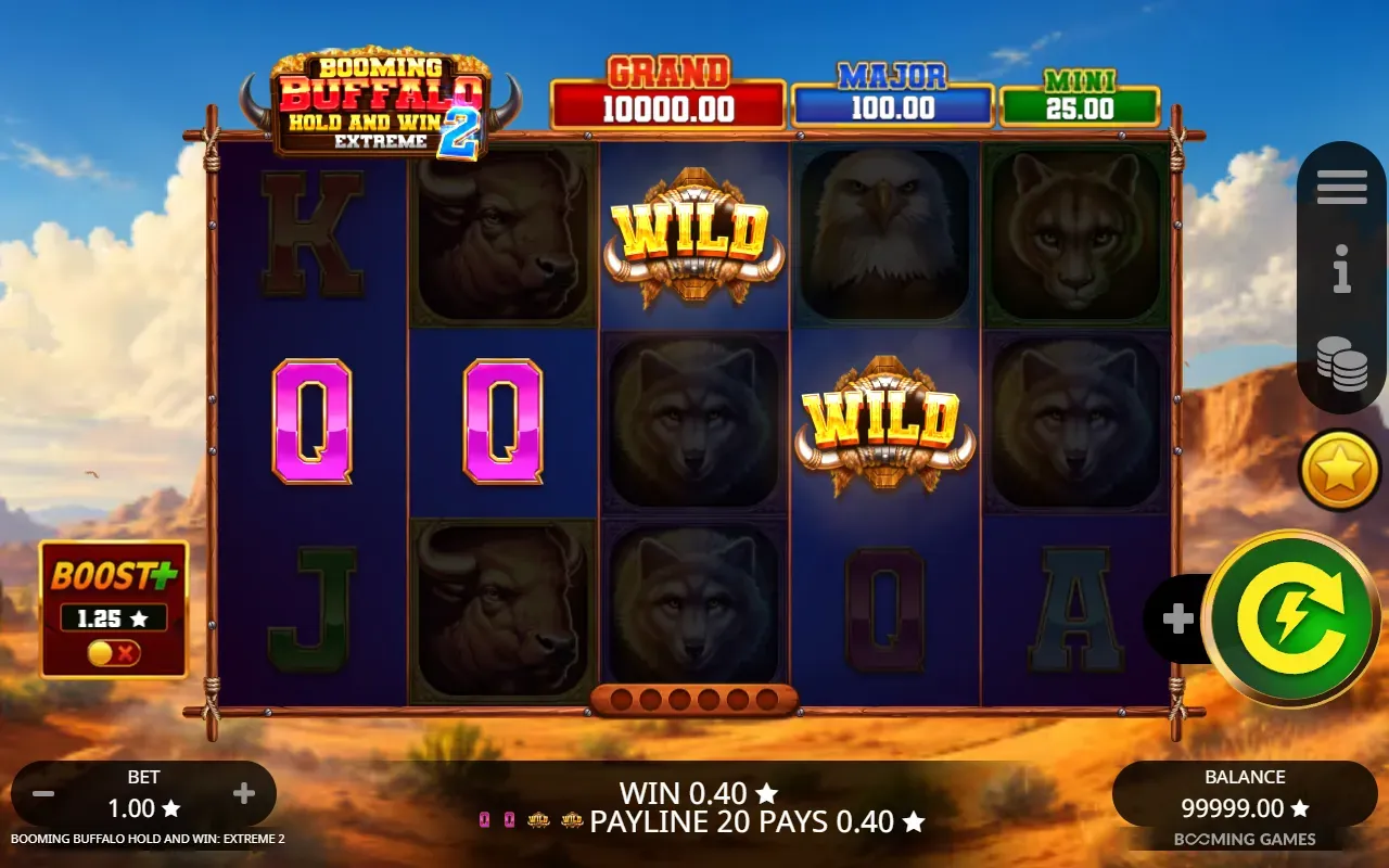 Wild completa linha de quatro damas
