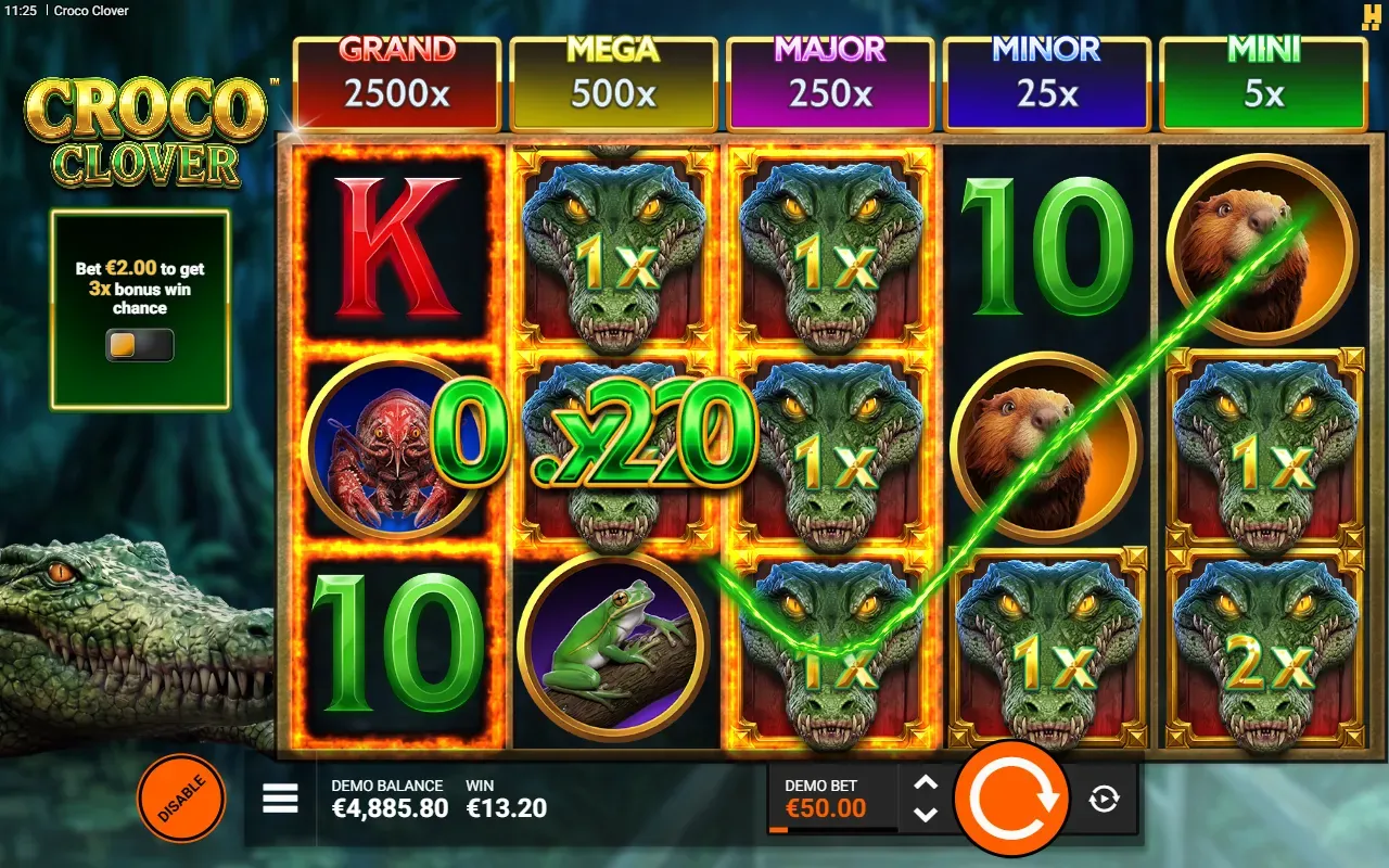 Giro com Wild Croco