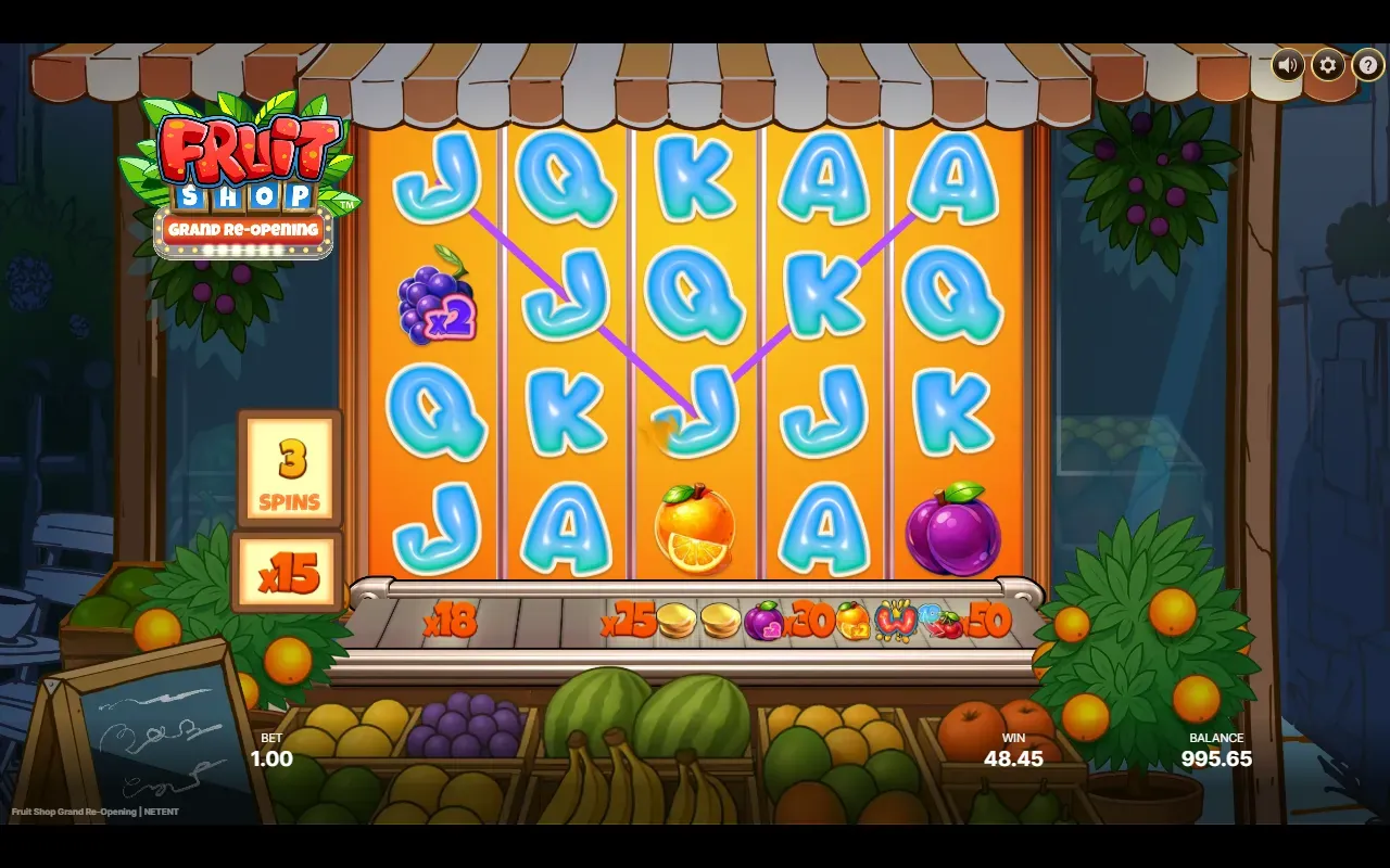 Bonus Spins com fileira extra