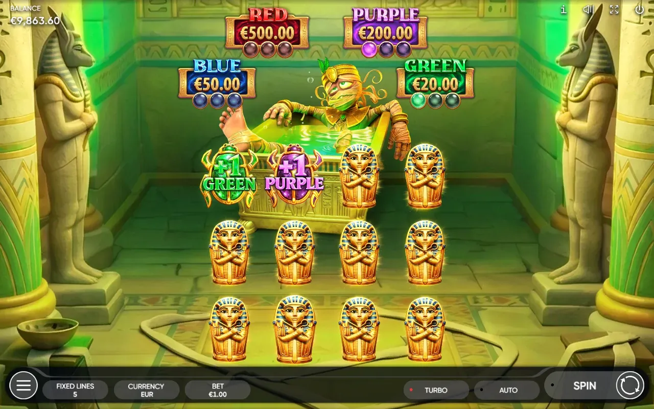 Pick'em da Múmia após duas escolhas