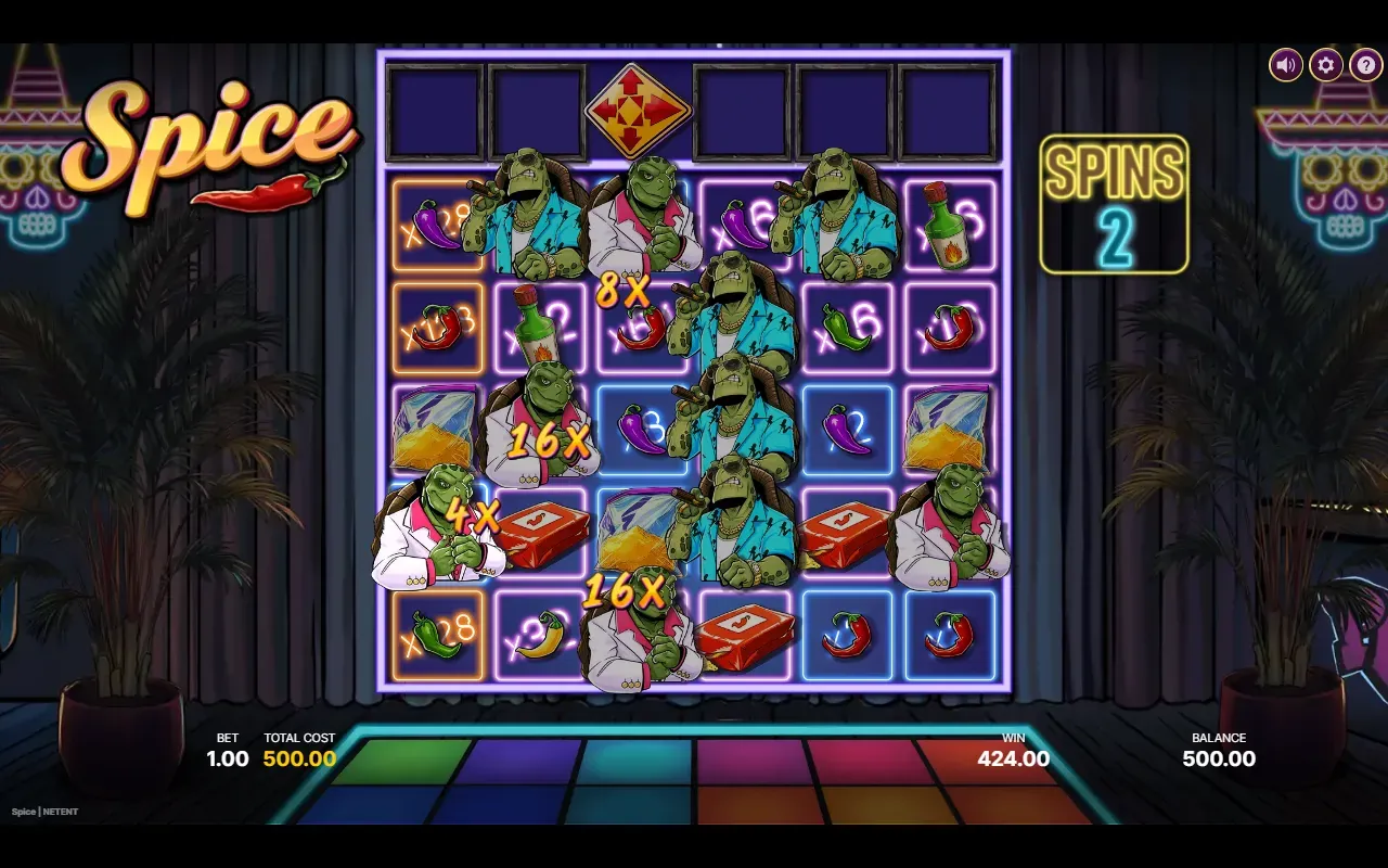 Vitória com multiplicadores nos Free Spins
