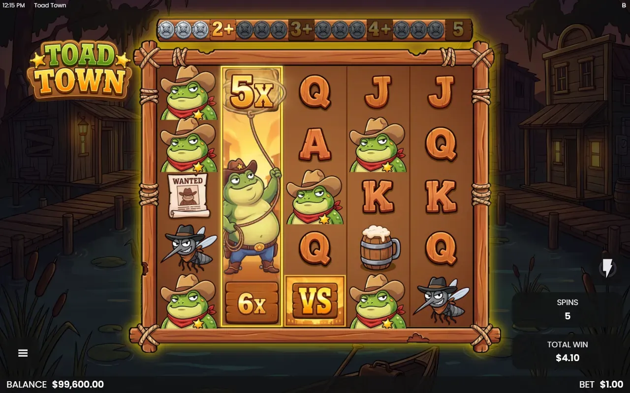 Giro especial do Swamp Showdown